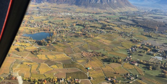 Mosaïque de couleurs... le vignoble des vins de Savoie
