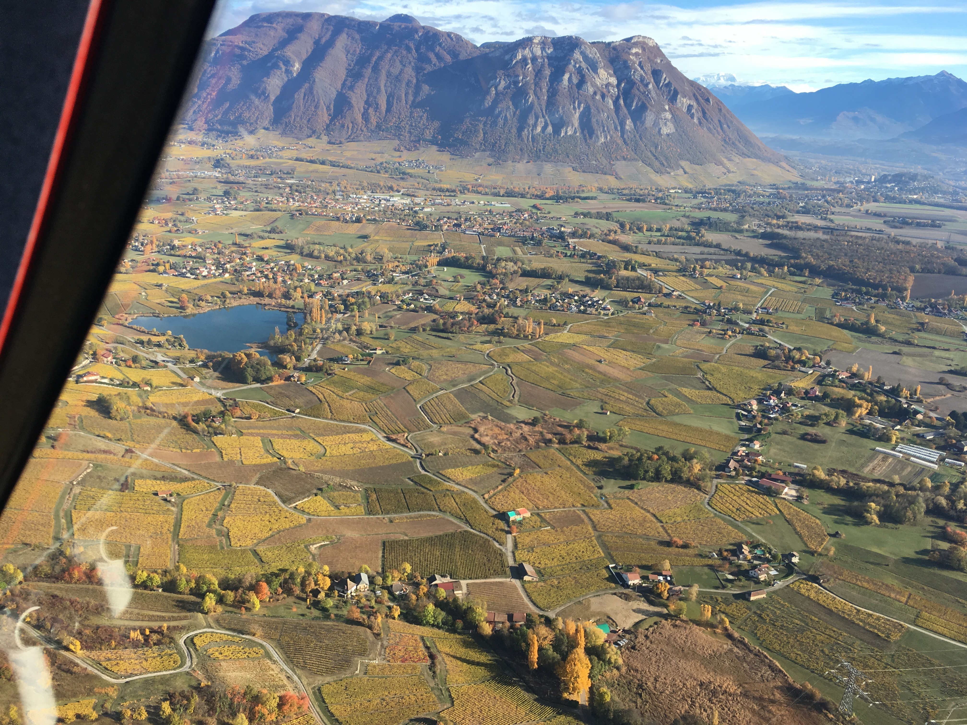 Mosaïque de couleurs... le vignoble des vins de Savoie